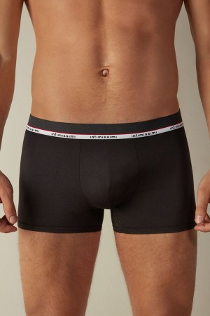 Boxer Intimissimi Micromodal Homme Noir | FRAP4623