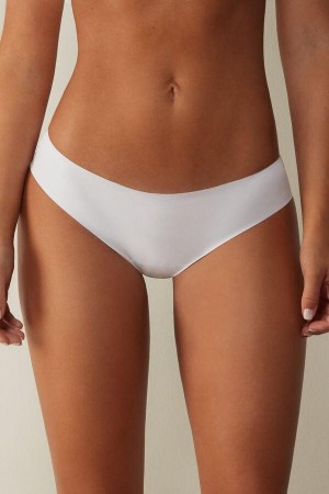 Culotte Intimissimi Seamless Supima® Coton Femme Blanche | FRMA4381
