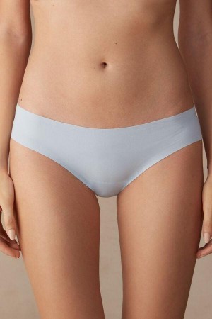 Culotte Intimissimi Seamless Supima® Coton Femme Bleu | FRMA4408
